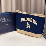 Túi Tote MLB Varsity Basic Canvas LA Dodgers 3AORL103N-07NYS