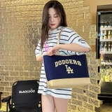 Túi Tote MLB Varsity Basic Canvas LA Dodgers 3AORL103N-07NYS