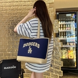 Túi Tote MLB Varsity Basic Canvas LA Dodgers 3AORL103N-07NYS