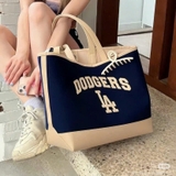 Túi Tote MLB Varsity Basic Canvas LA Dodgers 3AORL103N-07NYS