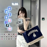 Túi Tote MLB Varsity Basic Canvas LA Dodgers 3AORL103N-07NYS