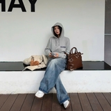 Túi Champion Kelly Tote Leather Brown U6AACPU81