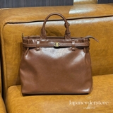 Túi Champion Kelly Tote Leather Brown U6AACPU81