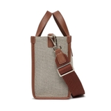 Túi MLB Canvas Small Tote Boston D.Brown 3AORS062N - 43BRD
