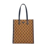 Túi MLB Mono Diamond Jacquard Tote Bag Boston Red Sox D.Beige 3AORM012N-43BGD