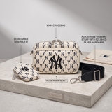 Túi MLB Monogram Mini New York Cream