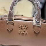Túi xách MLB Monogram Jacquard NY Brown 7ACRMD55N-50BRS