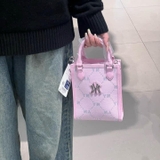 Túi MLB Monogram Pink New York Yankees 7ACRMD34N-50PKL