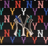 Túi MLB Monogram Rainbow Hoodie NY Yankees 32BGPC111-50L