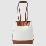 Túi xách WHOAU Steve Bucket Canvas Ivory/Navy WHBGE3814A