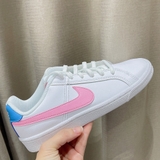 Giày Nike Court Royale GS Pink Laser Blue | 833535 110