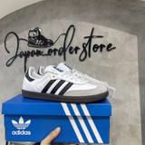Giày Adidas Samba OG White Black Gum B75806