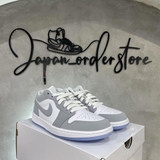 Giày Nike Air Jordan 1 Low White Wolf Grey DC0774-105