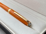 Bút Dạ Bi Montblanc Pix Orange Gold Trim MB119902