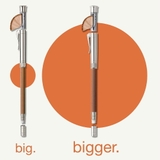 Bút Chì Graf Von Faber-Castell Perfect Pencil Magnum Platinum