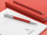 Sổ Graf Von Faber-Castell Linen Bound Notebook A5 India Red