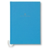 Sổ Graf Von Faber-Castell Linen Bound Notebook A5 Gulf Blue
