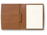 Sổ Da Graf Von Faber-Castell Writing Case A5 Epsom Cognac Brown