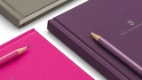 Sổ Graf Von Faber-Castell Notebook A5 Linen Cover Rose Blush