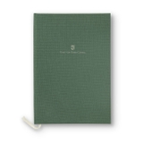 Sổ Graf Von Faber-Castell Notebook A5 Linen Cover Dark Green