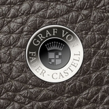 Bao Da 1 Bút Graf Von Faber-Castell Cashmere Short Dark Brown