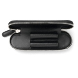 Bao Da 2 Bút Graf Von Faber-Castell Standard Zipper Case Cashmere Black