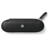 Bao Da 2 Bút Graf Von Faber-Castell Standard Zipper Case Cashmere Black