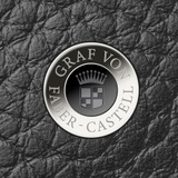 Bao Da 2 Bút Graf Von Faber-Castell Standard Zipper Case Cashmere Black