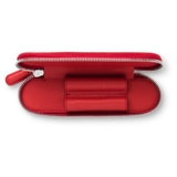 Bao Da 2 Bút Graf Von Faber-Castell Standard Zipper Case Epsom India Red