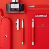 Bút Máy Graf Von Faber-Castell Guilloche India Red