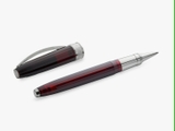 Bút Dạ Bi Visconti Michelangelo 2025 Deep Red Translucent