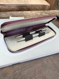 Bao Da 2 Bút Yard-O-Led Zip Pencil Case Marron
