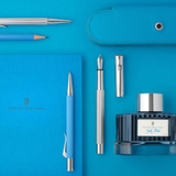 Bút Bi Graf Von Faber-Castell Guilloche Gulf Blue