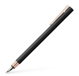 Bút Máy Faber-Castell Neo Slim Metal Black Matte & Rose Gold