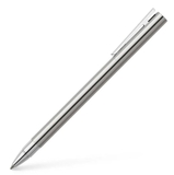Bút Dạ Bi Faber-Castell Neo Slim Stainless Steel Silver Shiny
