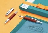 Bút Máy Faber-Castell E-Motion Pearwood Chrome
