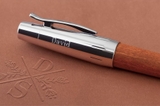 Bút Máy Faber-Castell E-Motion Pearwood Chrome