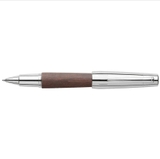 Bút Dạ Bi Faber-Castell E-Motion Pearwood Chrome Dark Brown
