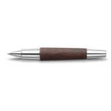 Bút Dạ Bi Faber-Castell E-Motion Pearwood Chrome Dark Brown