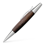 Bút Bi Faber-Castell E-Motion Pearwood Chrome Dark Brown