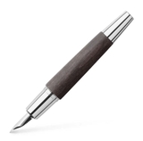 Bút Máy Faber-Castell E-Motion Pearwood Chrome Black