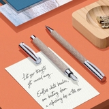 Bút Bi Faber-Castell Ambition OpArt White Sand