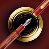 Bút Máy Pelikan Souveran M600 Tortoiseshell Red Special Edition