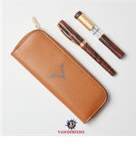 Bao Đựng Bút Visconti 2-Pen Leather Pouch