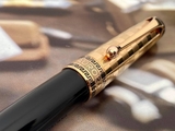 Bút Máy Aurora Optima Art Deco Rose Gold Vermeil