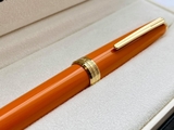 Bút Dạ Bi Montblanc Pix Orange Gold Trim MB119902
