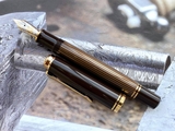 Bút Máy Pelikan Souveran M800 Brown Black Special Edition