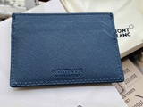 Ví đựng thẻ Montblanc Sartorial Pocket 5CC Navy 128596