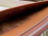 Cặp iPad Montblanc Meisterstuck Selection Tablet Computer Pouch with Zip Cognac 109637
