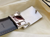Dây Lưng Montblanc Classic Line Palladium Mad Box Reversible Black/Brown Leather Strap 38156